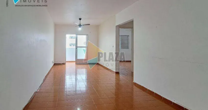Apartamento com 2 dormitórios para alugar, 78 m² por R$ 3.200,02/mês - Canto do Forte - Praia Grande/SP