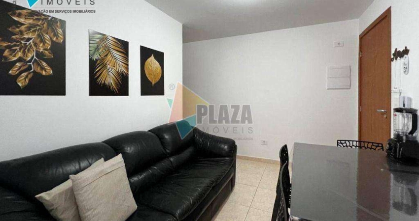 Apartamento com 2 dormitórios para alugar, 55 m² por R$ 2.500,00/mês - Vilamar - Praia Grande/SP