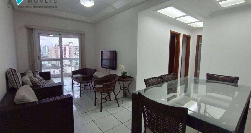 Apartamento com 3 dormitórios à venda, 78 m² por R$ 700.000,00 - Canto do Forte - Praia Grande/SP