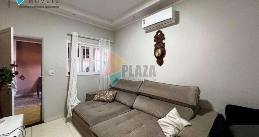 Casa com 2 dormitórios para alugar, 90 m² por R$ 2.800,00/mês - Mirim - Praia Grande/SP