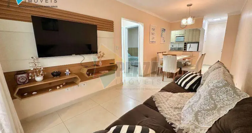 Apartamento com 2 dormitórios para alugar, 70 m² por R$ 4.000,00/mês - Canto do Forte - Praia Grande/SP