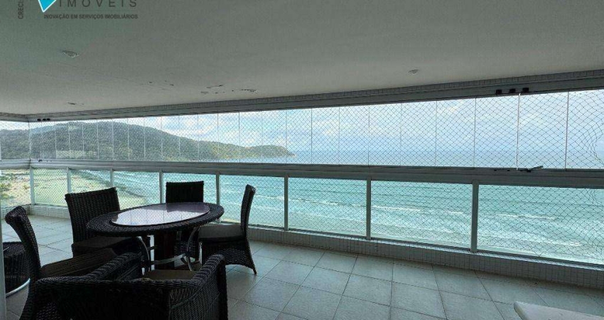Apartamento com 3 dormitórios para alugar, 189 m² por R$ 13.300,00/mês - Canto do Forte - Praia Grande/SP