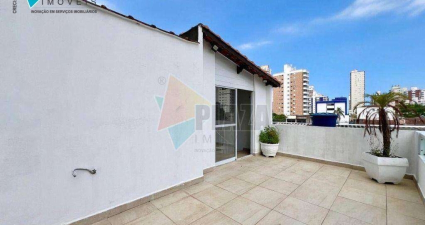 Casa com 3 dormitórios para alugar, 103 m² por R$ 2.400,00/mês - Aviação - Praia Grande/SP