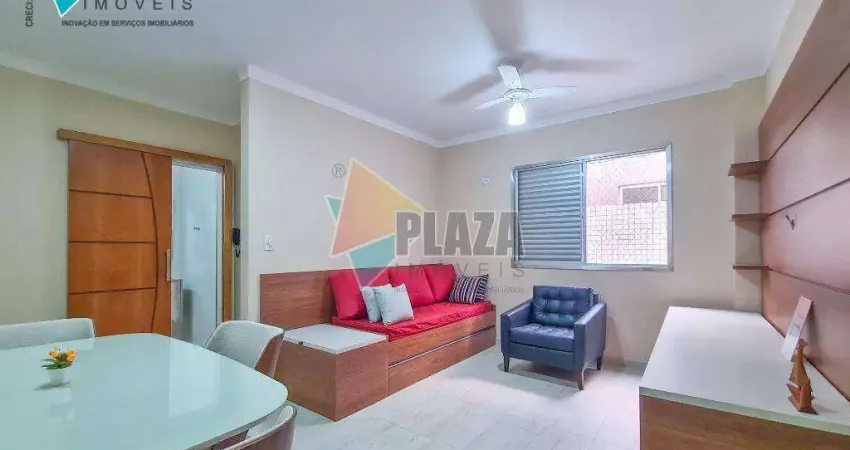 Kitnet com 1 dormitório à venda, 33 m² por R$ 245.000,00 - Canto do Forte - Praia Grande/SP