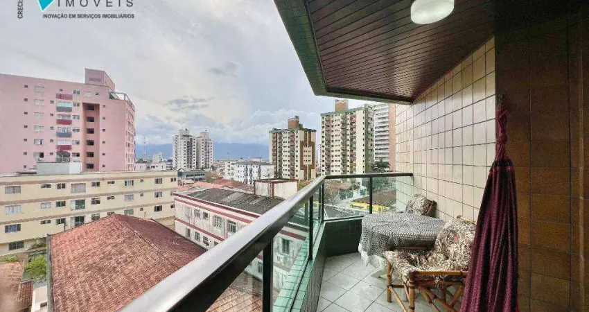 Apartamento à venda, 73 m² por r$ 320.000,00 - tupi - praia grande/sp