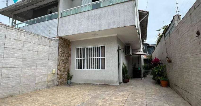 Casa com 3 dormitórios à venda, 100 m² por r$ 1.000.000,00 - canto do forte - praia grande/sp