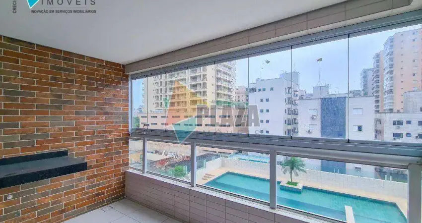 Apartamento com 2 dormitórios à venda, 69 m² por R$ 549.000,00 - Canto do Forte - Praia Grande/SP