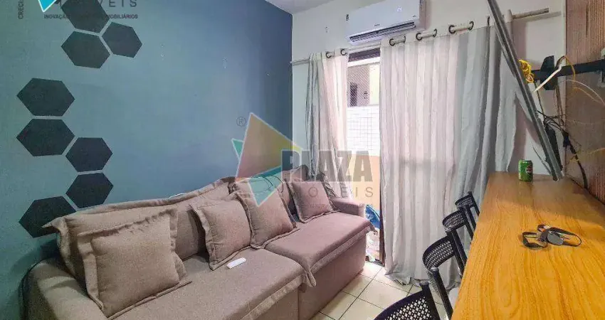 Apartamento com 1 dormitório à venda, 40 m² por r$ 249.000,00 - vila guilhermina - praia grande/sp
