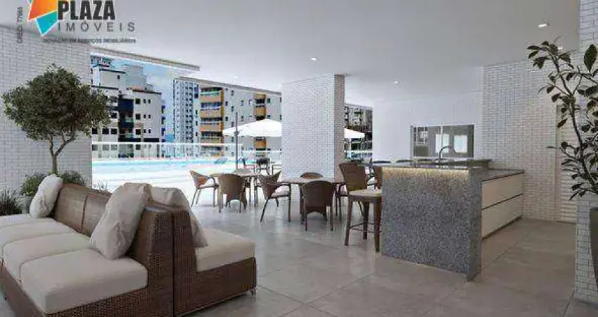 Apartamento com 2 dormitórios à venda, 78 m² por R$ 641.568,00 - Aviação - Praia Grande/SP