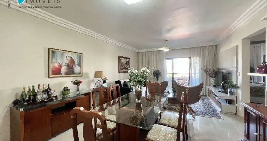 Apartamento com 3 dormitórios à venda, 111 m² por R$ 770.000,00 - Canto do Forte - Praia Grande/SP