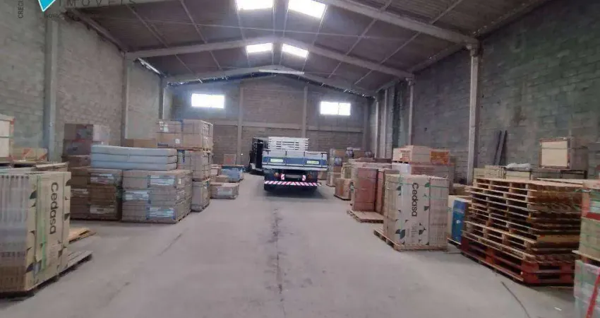 Galpão para alugar, 595 m² por r$ 35.000,00/mês - jardim anhangüera - praia grande/sp