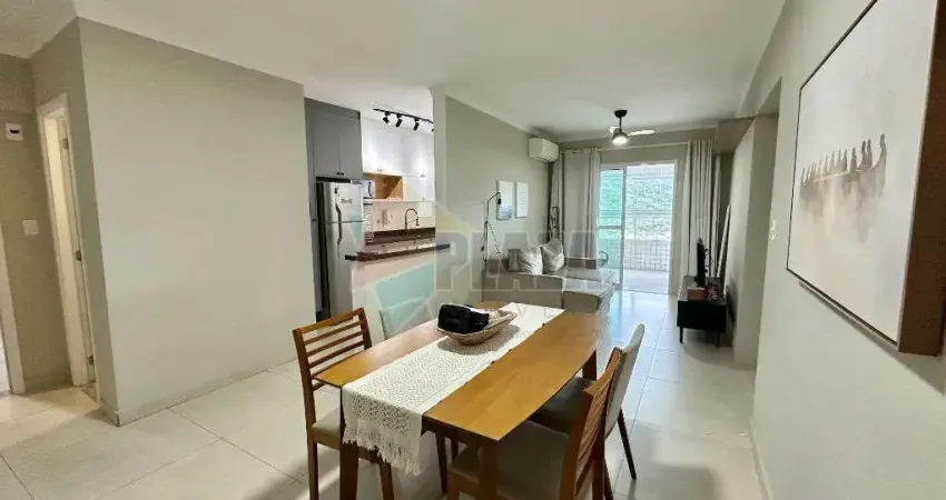 Apartamento com 2 dormitórios para alugar, 80 m² por r$ 4.500,00/mês - canto do forte - praia grande/sp