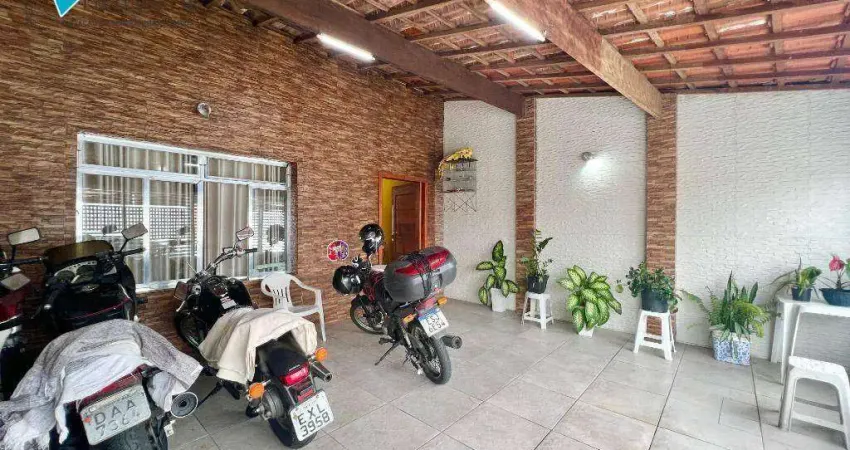 Casa com 5 dormitórios à venda, 128 m² por r$ 650.000,00 - tupi - praia grande/sp