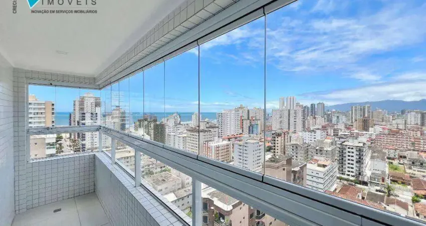 Apartamento com 2 dormitórios à venda, 94 m² por r$ 1.200.000,00 - canto do forte - praia grande/sp