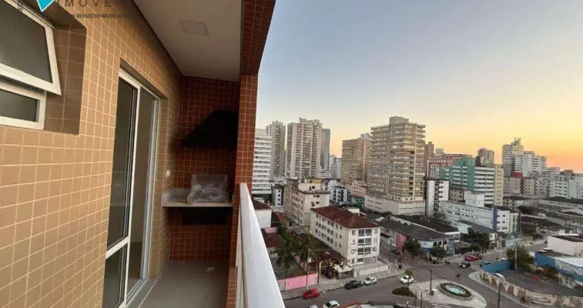 Apartamento com 1 dormitório à venda, 37 m² por r$ 277.000,00 - boqueirão - praia grande/sp