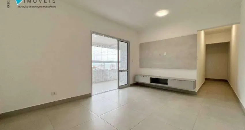 Apartamento com 2 dormitórios à venda, 84 m² por r$ 1.100.000,00 - canto do forte - praia grande/sp