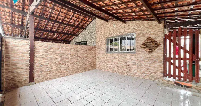 Casa com 2 dormitórios à venda, 132 m² por r$ 500.000,00 - tude basto - praia grande/sp