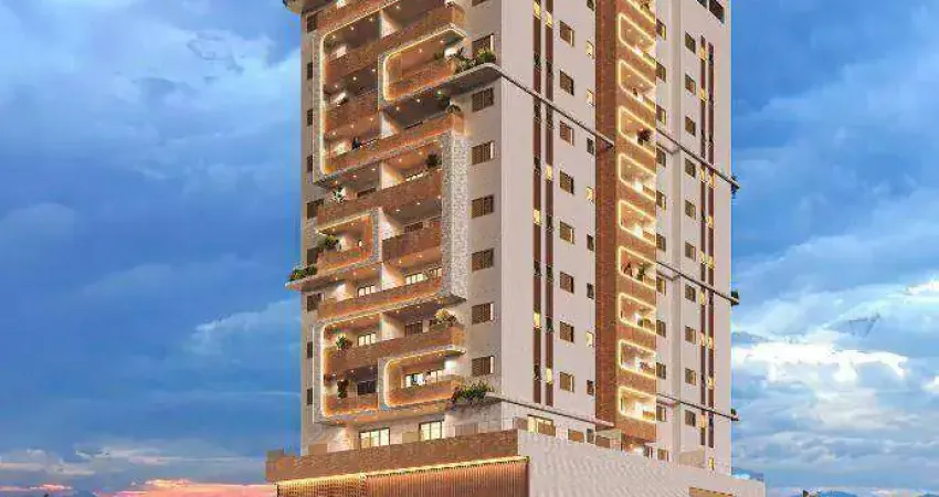 Apartamento com 2 dormitórios à venda, 61 m² por r$ 535.480,00 - vila guilhermina - praia grande/sp