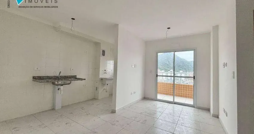 Apartamento com 2 dormitórios para alugar, 60 m² por r$ 2.900,00/mês - boqueirão - praia grande/sp