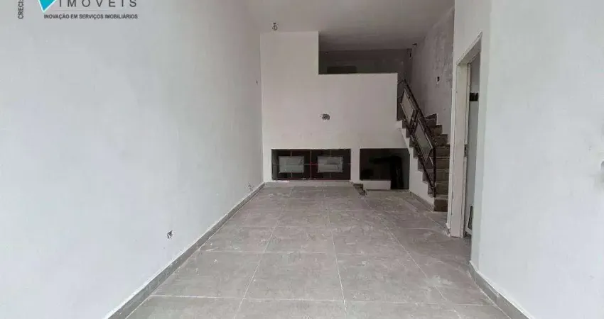 Loja para alugar, 60 m² por r$ 7.500,00/mês - boqueirão - praia grande/sp