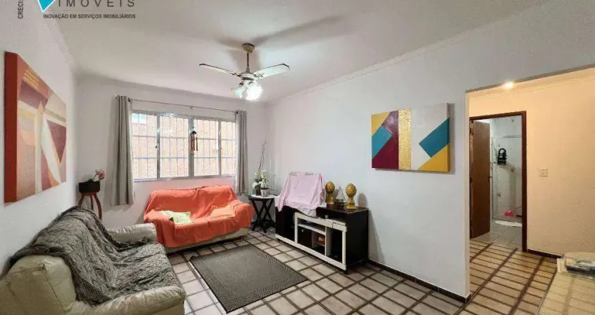 Apartamento com 2 dormitórios à venda, 78 m² por r$ 390.000 - tupi - praia grande/sp