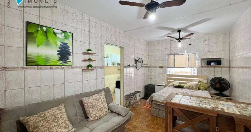 Kitnet com 1 dormitório à venda, 36 m² por R$ 250.000,00 - Boqueirão - Praia Grande/SP