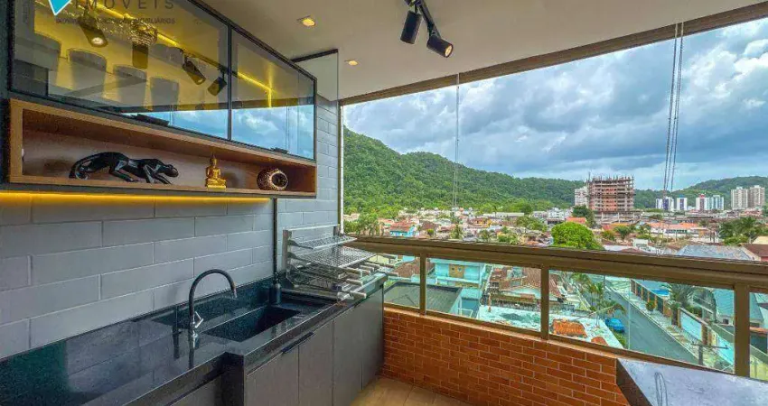 Apartamento com 2 dormitórios à venda, 67 m² por R$ 690.000,00 - Canto do Forte - Praia Grande/SP