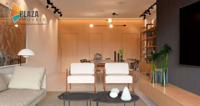 Apartamento com 3 dormitórios à venda, 190 m² por R$ 1.838.323,95 - Canto do Forte - Praia Grande/SP