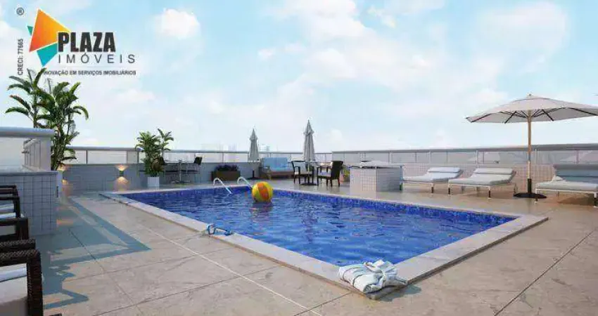 Apartamento com 2 dormitórios à venda, 64 m² por R$ 462.589,41 - Tupi - Praia Grande/SP