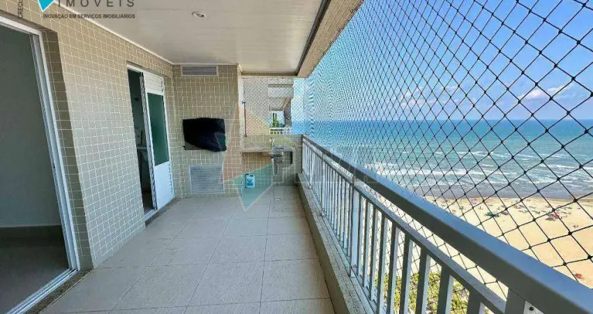 Apartamento com 2 dormitórios para alugar, 91 m² por R$ 5.500,00/mês - Aviação - Praia Grande/SP