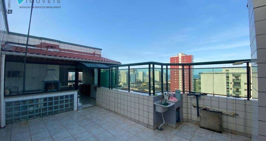 Cobertura à venda, 176 m² por R$ 550.000,00 - Vila Assunção - Praia Grande/SP