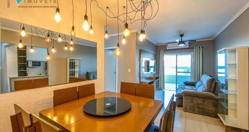 Apartamento com 3 dormitórios à venda, 101 m² por R$ 680.000,00 - Vila Assunção - Praia Grande/SP