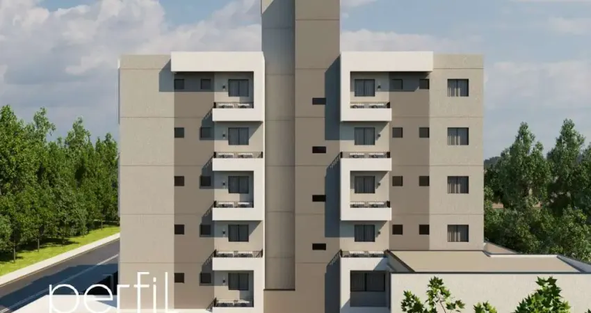 Apartamento em construção a venda com dois quartos sendo uma suíte no bairro Costa e Silva - Joinville/ SC