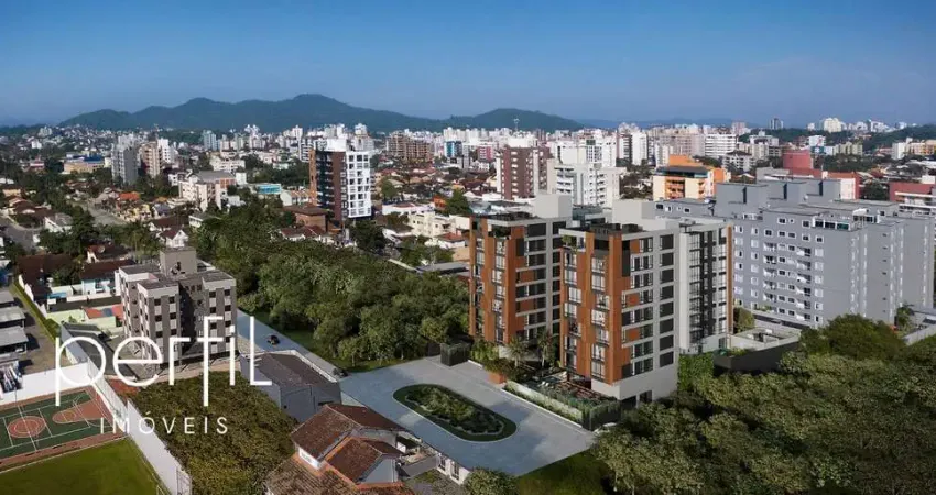 Cobertura plana em construção à venda - área de lazer completa - 137,18m2 - 3 quartos, sendo 1 suíte, 2 vagas - bairro Santo Antônio - Joinville/SC.