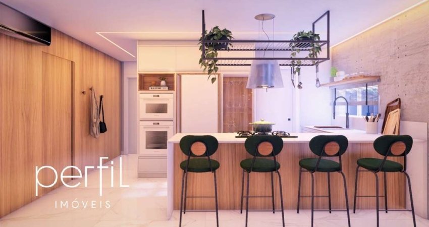 Apartamento 1 suíte e 2 demi suites com 2 vagas de garagem no bairro américa - Joinville, SC