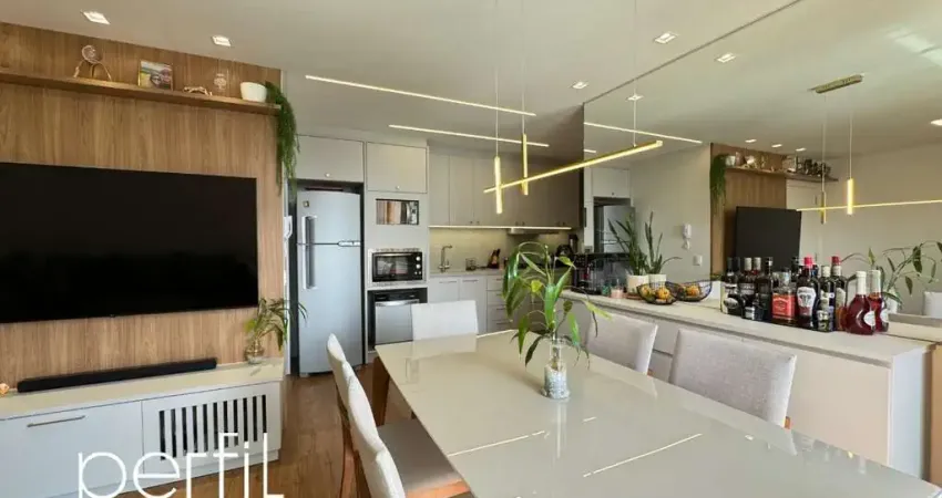 Apartamento com 3 dormitórios sendo 1 suíte e 2 vagas de garagem no 16º andar no bairro centro - joinville, sc