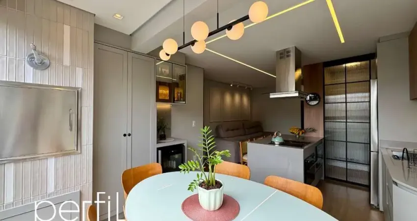 Apartamento 1 suíte + 2 dormitórios porteira fechada e 1 vaga de garagem no bairro costa e silva - joinville, sc