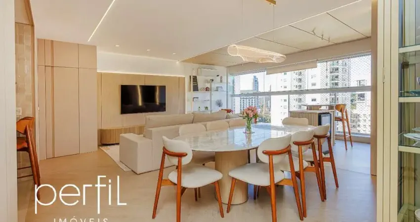 Apartamento de 3 suítes com escritório e 2 vagas de garagem em andar alto no bairro atiradores - joinville, sc