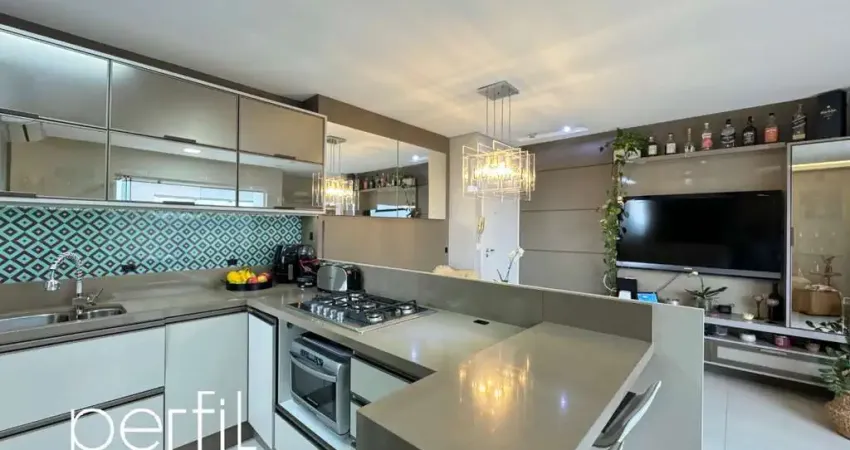 Cobertura duplex com 1 suíte + 2 dormitórios e 2 vagas de garagem no bairro santo antonio - joinville, sc