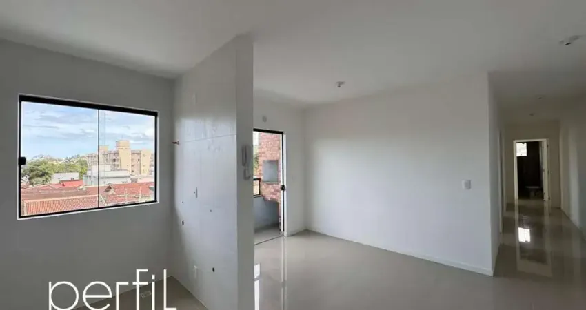 Apartamento à venda com 3 dormitórios sendo 1 suíte, 74,49m2 privativos no iririú