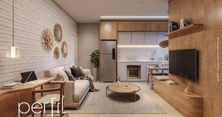 Apartamento 1 suíte + 1 dormitório e 1 vaga de garagem coberta em construção no bairro glória - joinville, sc