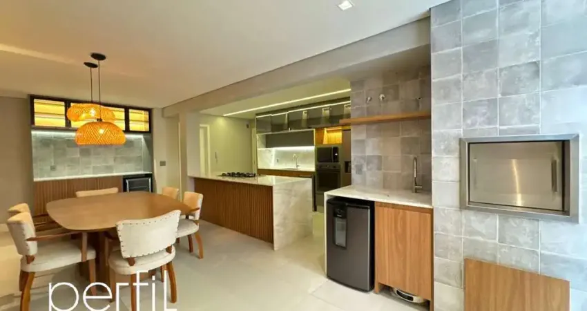 Giardino mobiliado à venda no anita garibaldi com 3 suítes, jacuzzi e vaga dupla - joinville, sc