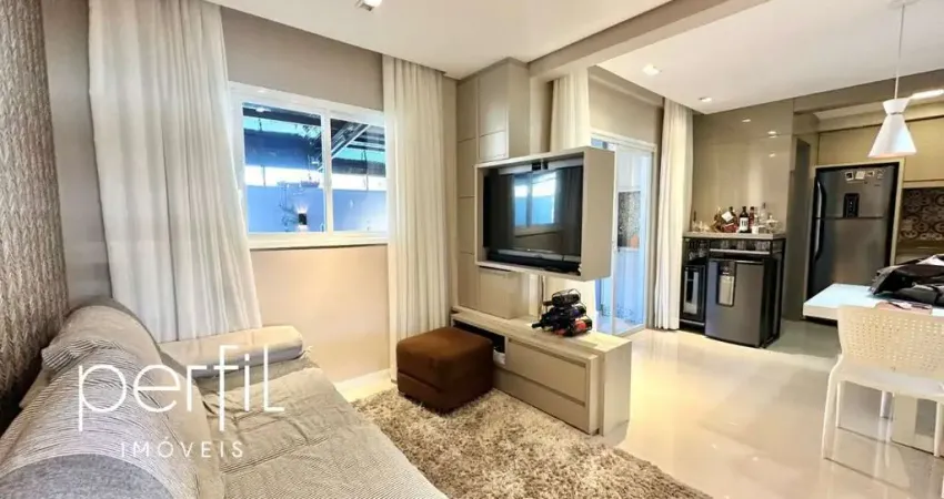 Imperdível apartamento à venda em joinville-sc, bairro iririú: 2 quartos, 1 suíte, 2 salas, 1 vaga de garagem, 90m².