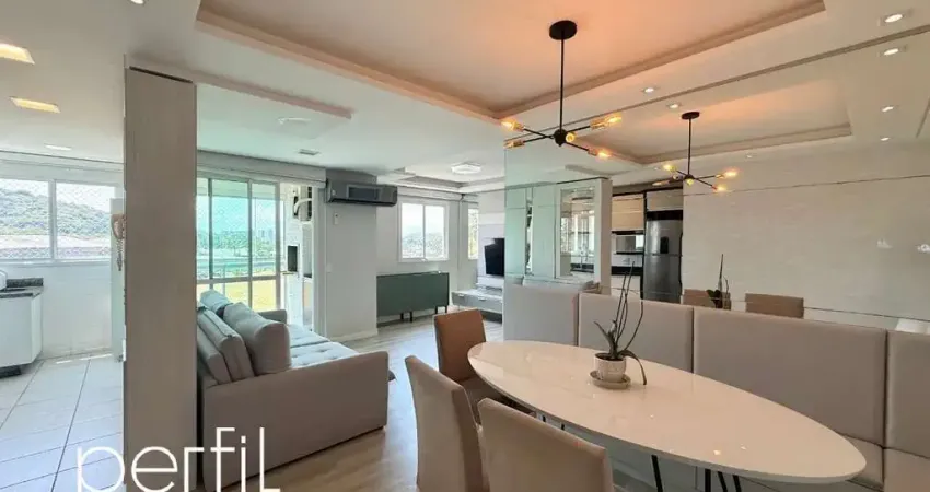 Apartamento à venda em Joinville-SC, Anita Garibaldi: 2 quartos, 1 suíte, 2 salas, 2 banheiros, 1 vaga de garagem, 70m².