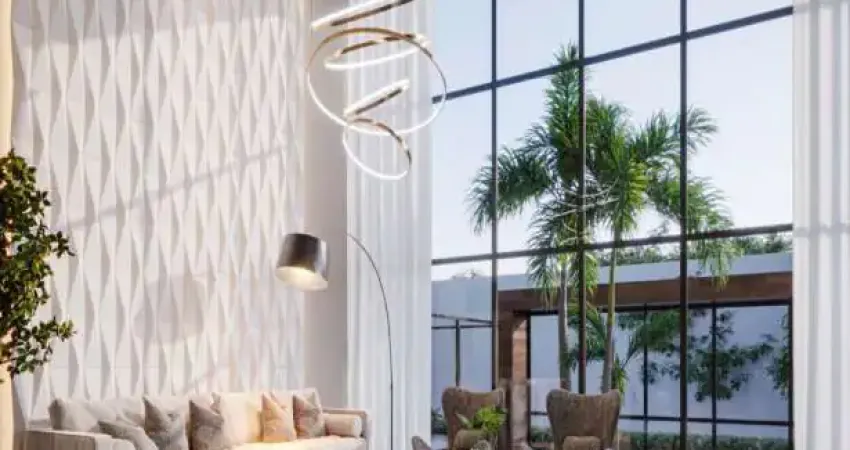 Apartamento em fase de construção com uma suíte mais um dormitório