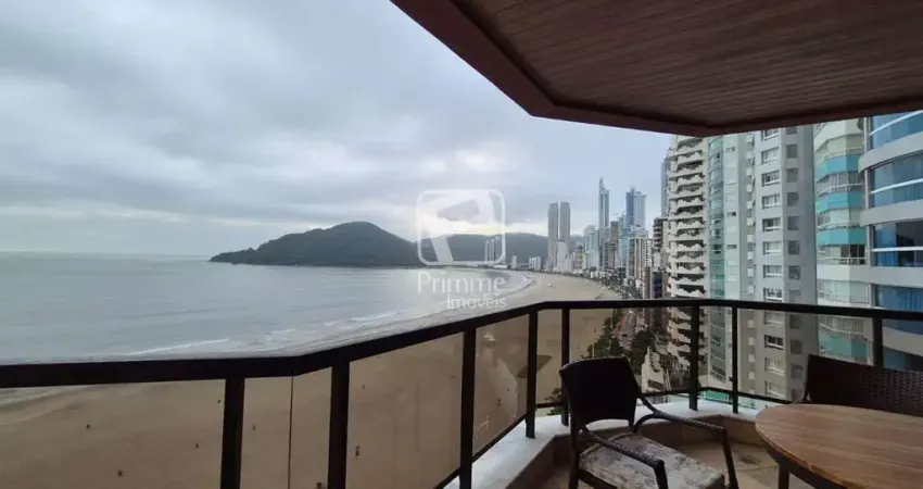 Apartamento 4 suites frente mar em balneario camboriu, centro, balneário camboriú - sc