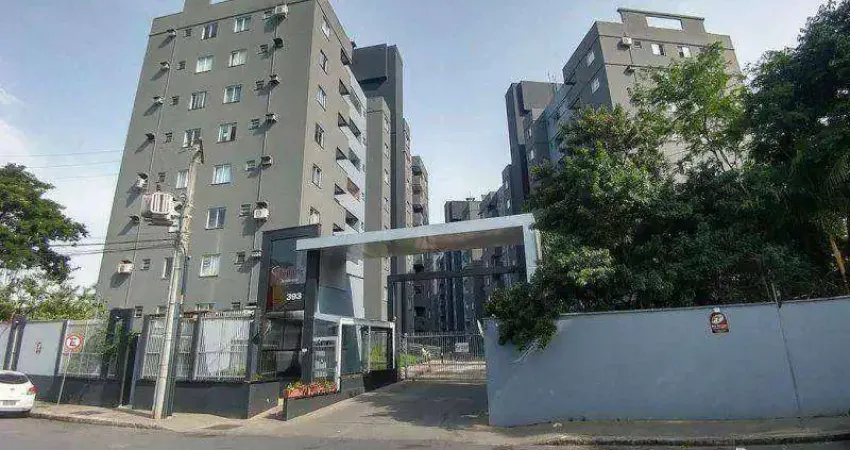Apartamento com 2 dormitórios para alugar, 49 m² por r$ 2.140,01/mês - santo antônio - joinville/sc