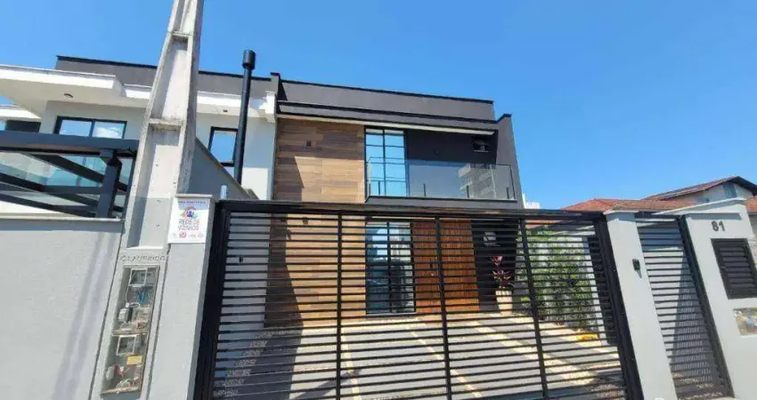 Sobrado com 3 dormitórios à venda, 126 m² por r$ 1.100.000,00 - bom retiro - joinville/sc