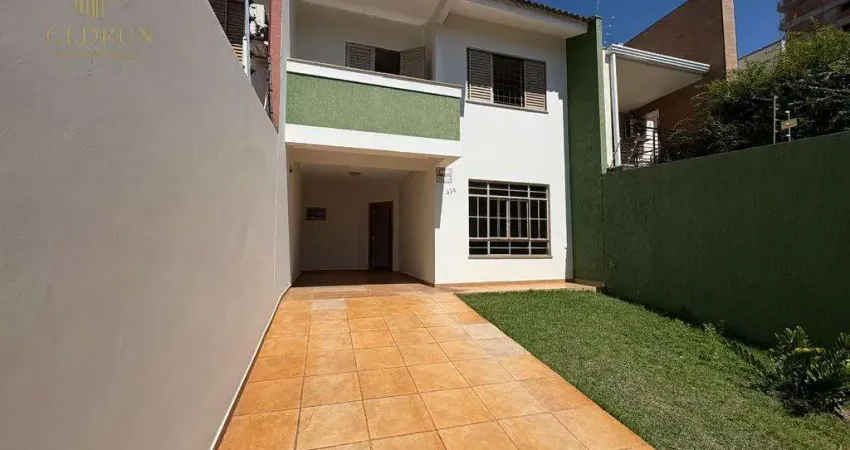 Sobrado para alugar em maringá, jardim cidade monções, com 3 quartos, com 160 m²