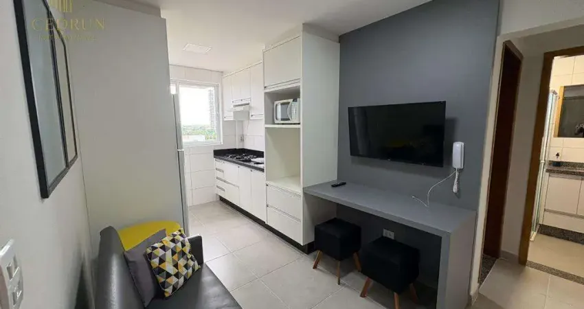 Apartamento para alugar em maringá, zona 08, com 1 quarto, com 28 m², edifício dom casmurro